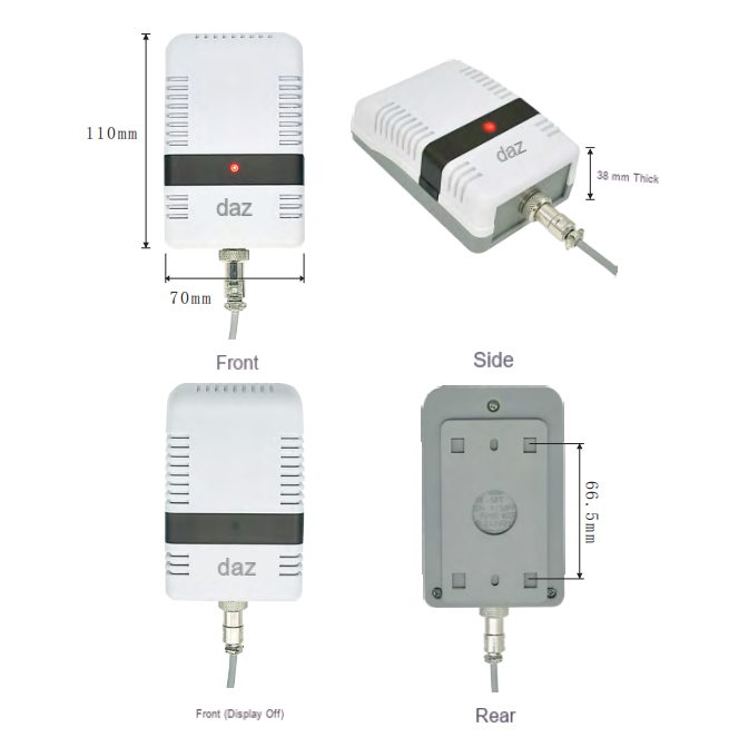 AY3485-CO2 Carbon Dioxide Transmitter — manufacturer information 1
